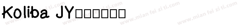 Koliba JY字体转换